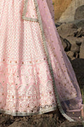 Lehenga Pink With White Embroidery Soft Net Lehenga saree online