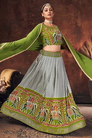 Pistacchio Green Lehenga