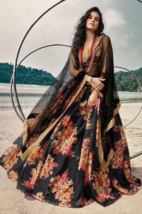 western lehenga 