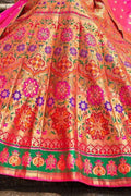 Starfish Orange Lehenga