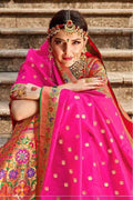 Starfish Orange Lehenga
