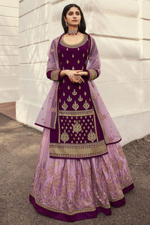 Pink Lehenga Suit
