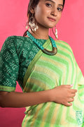leheriya saree