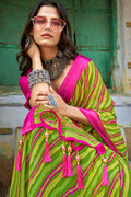 leheriya saree