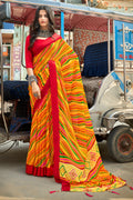 leheriya saree