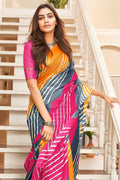 multicolour saree