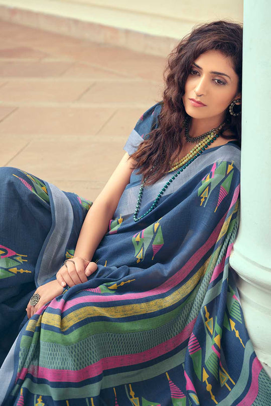 linen saree online