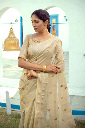 linen saree online