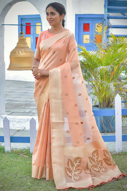 linen saree collection