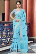 linen saree online