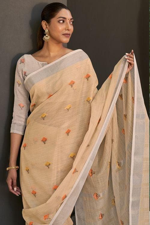 linen sarees online