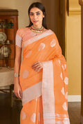 linen saree online