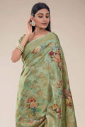 linen saree 