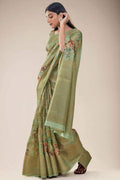 linen saree online 