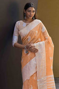 linen sarees online