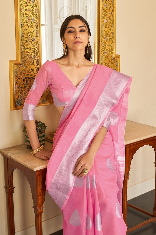 linen saree with price