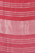 Linen Saree Cerise Pink Linen Saree saree online