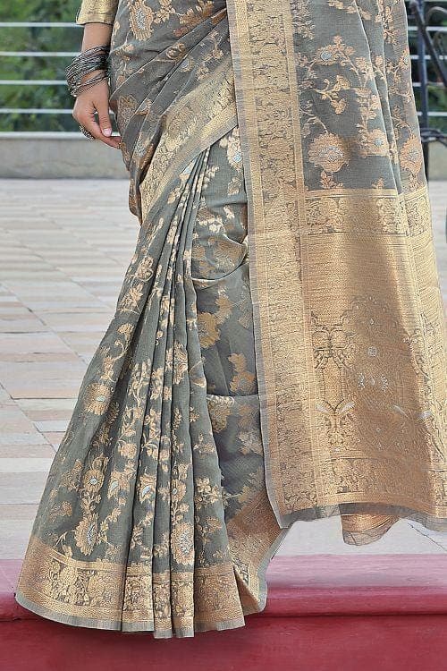 linen sarees