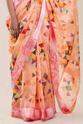 linen sari 