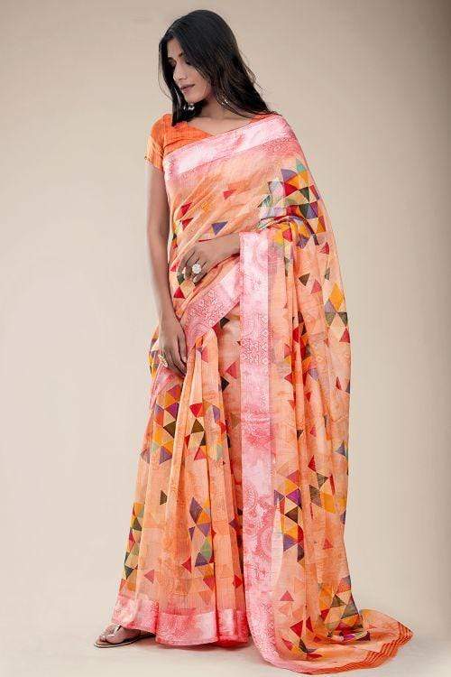 linen saree online 