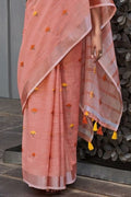 blouse designs for linen saree