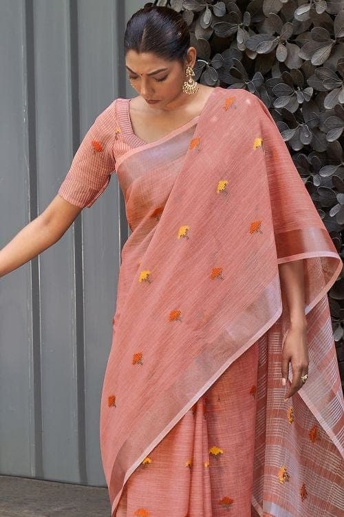 linen sarees online