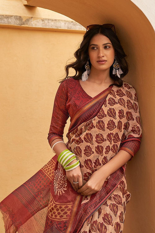 linen sarees