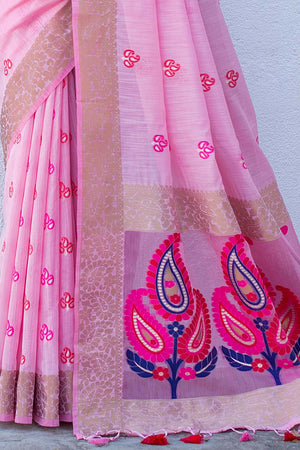 linen saree online