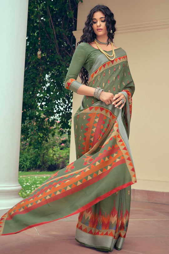 linen saree online 
