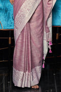 linen saree