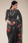 linen saree