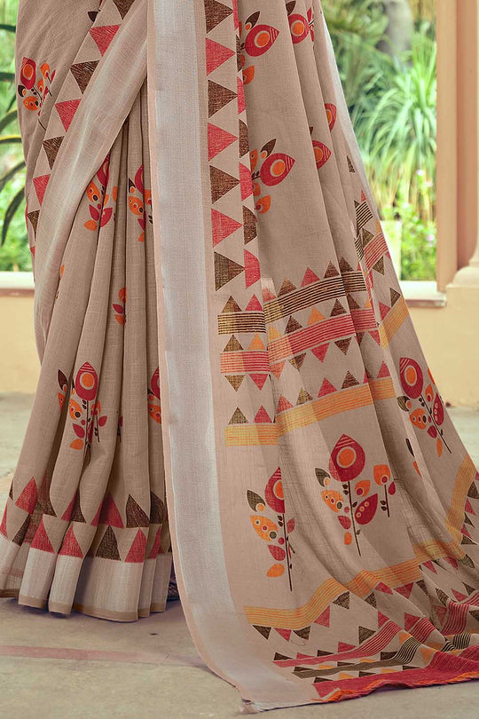 linen saree online 
