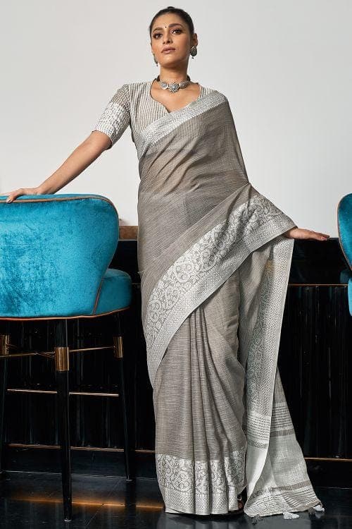 linen sarees online