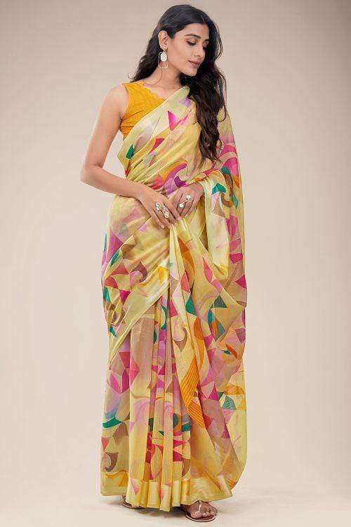linen saree 