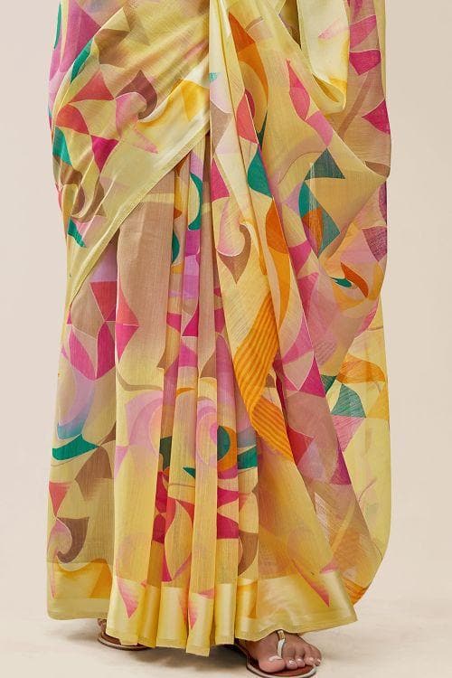 best linen saree from INDIA