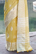 linen sarees