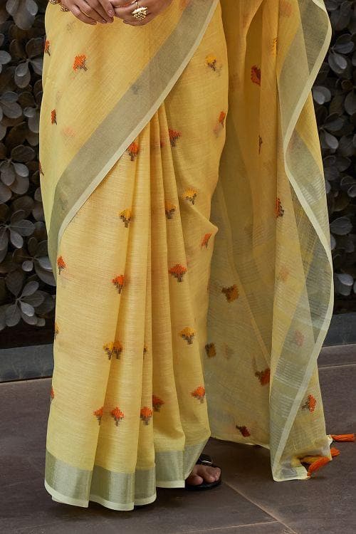 linen saree price