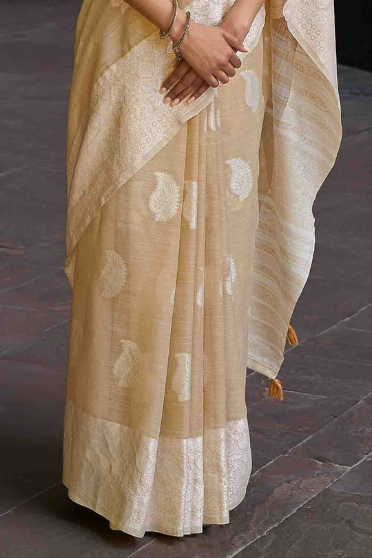linen sarees online