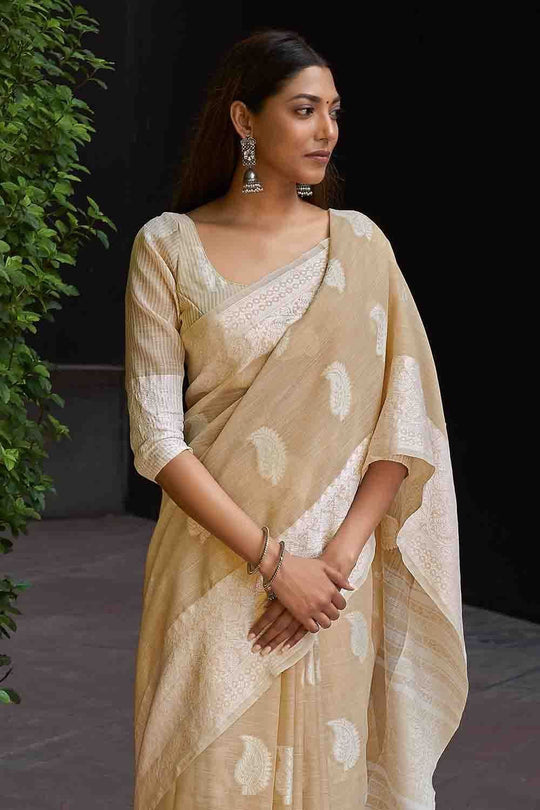 linen sarees