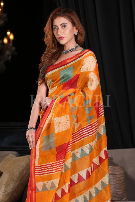 linen saree