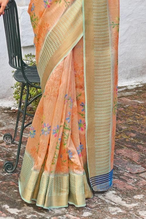 linen saree online