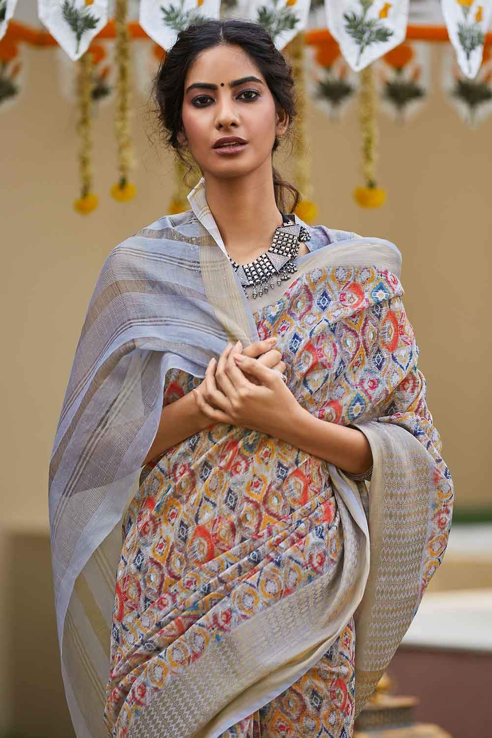 Casual Saree Online Buy Casual Wear Sarees Karagiri