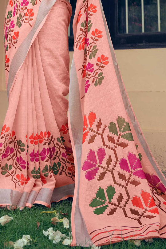 linen saree online 