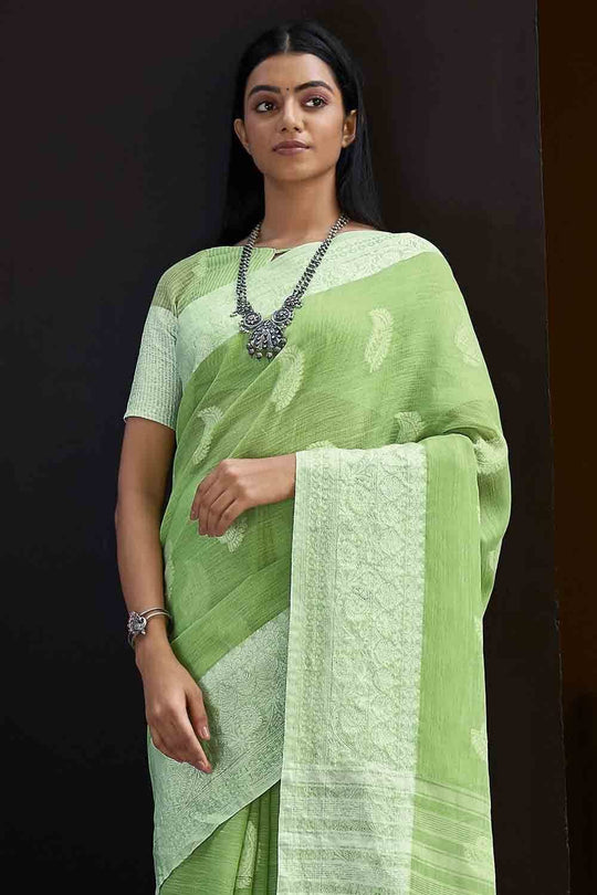 linen sarees