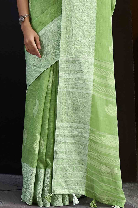 linen sarees online