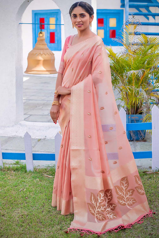 linen saree collection