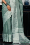 linen sarees