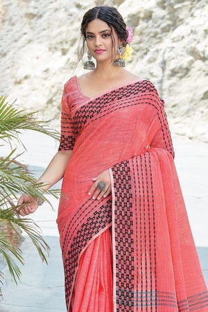 linen saree online