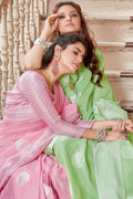 blouse designs for linen saree