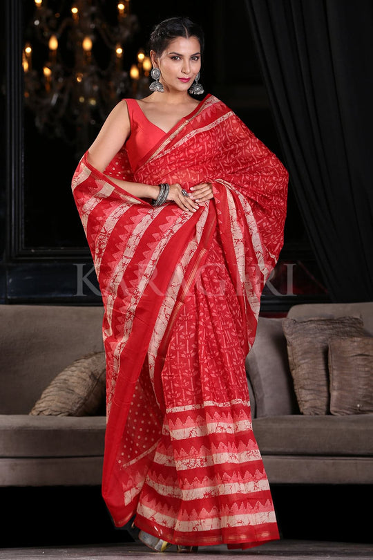linen saree
